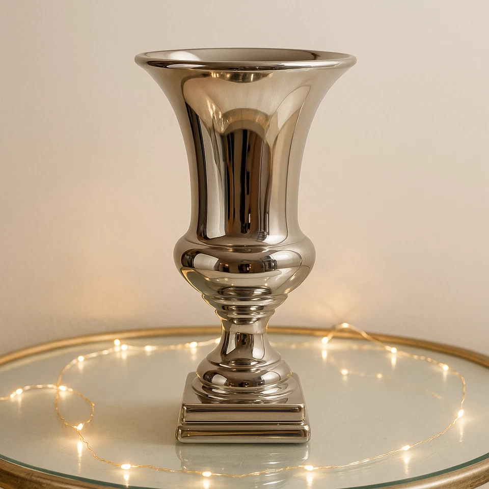 Blumentopf Vase Deko Hochzeitsdeko Übertopf Blumenvase Amphore Pflanzgefäß Vase - Bild 3 von 3