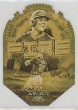 2022 Topps Fire En Fuego Gold Minted Juan Soto #EF-2 0g0w
