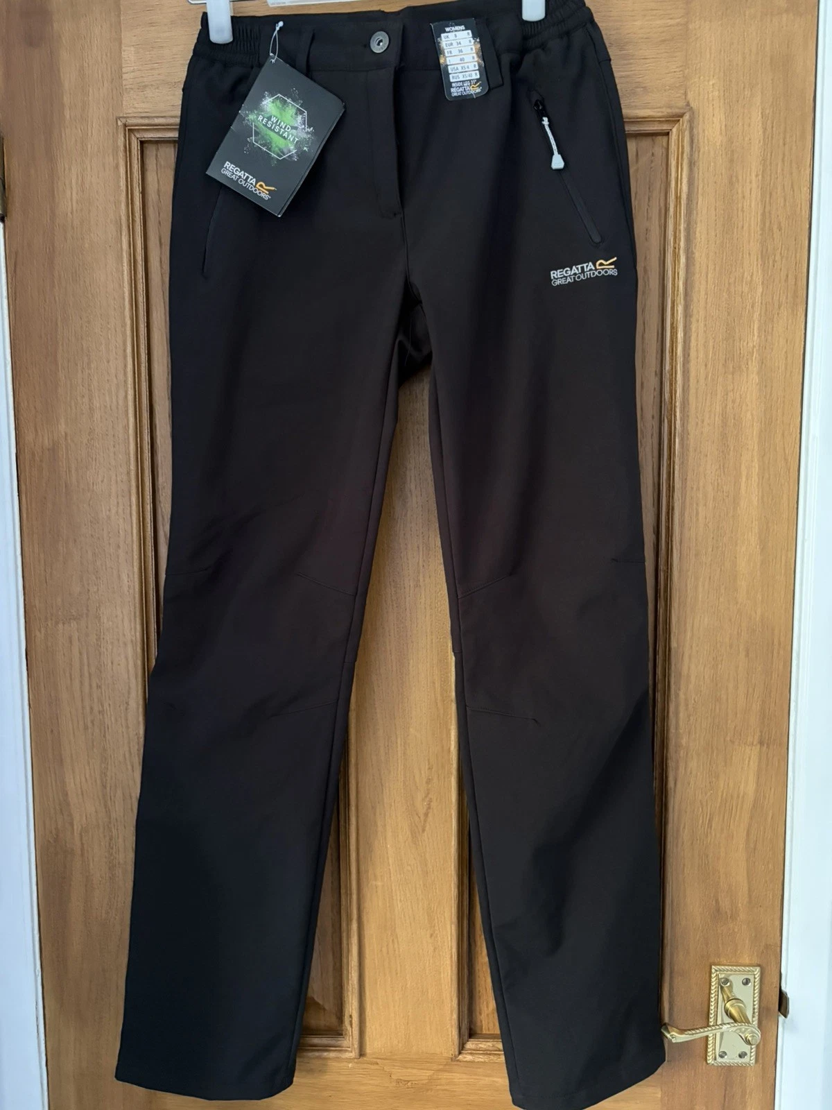 Womens Regatta Geo Soft shell Trousers Size Uk 8 R BNWT