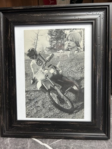 Vintage Ed Lojak Factory Rider Promo-ISDT/ Hare Scrambles Champion-1980s Bel Ray