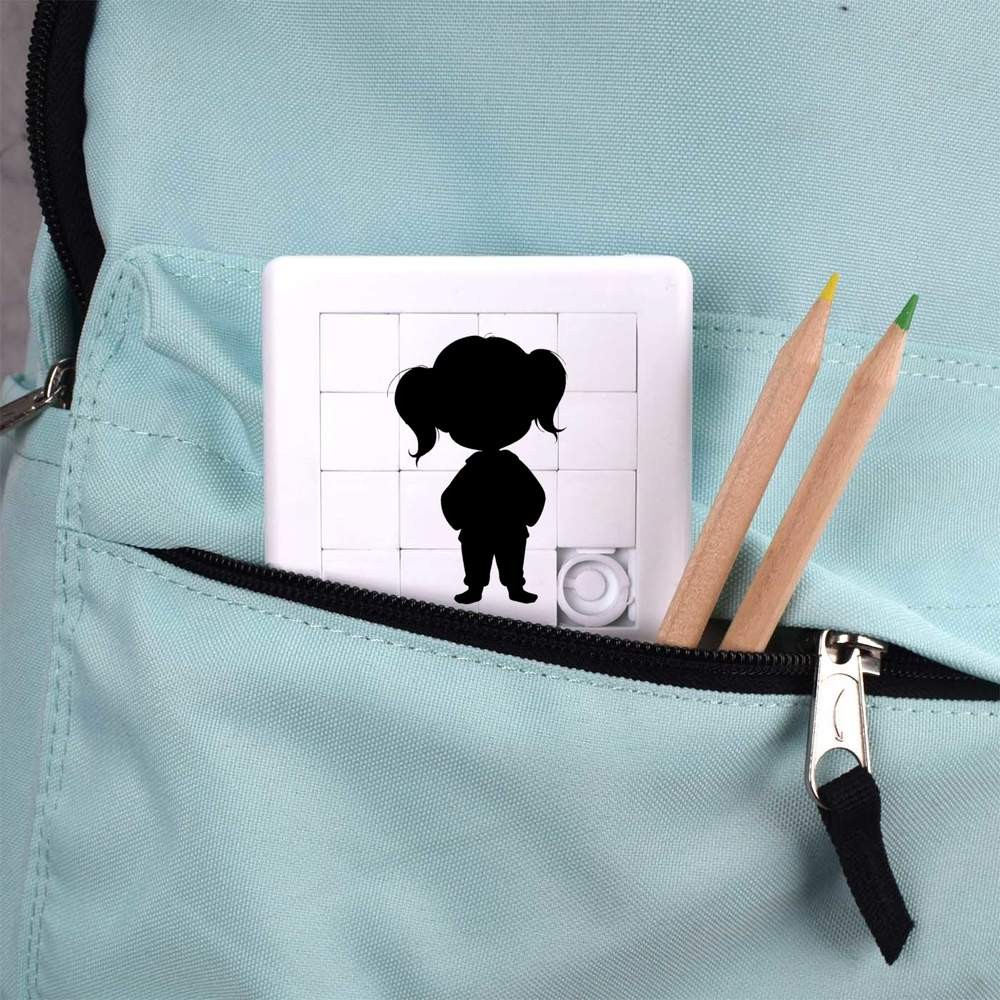 'Little Girl Silhouette' Sliding Puzzle (PZ00035487)