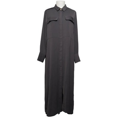 Primark, Blusenkleid, Größe: 42, Grau, Polyester, Einfarbig, Damen #urJ