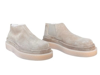Jil Sander Thick Suede Reverse Loafers Boot Dark Sand Men s Size IT 42 US 9