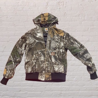 Carhartt Active Jacket Realtree Camo Jacket Great Camouflage Jacket Size M Rare