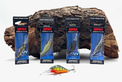 Rapala Shadow Rap Fat Jack Deep 4cm 4g VMC Drillinge Rattler Wobbler Hardbait