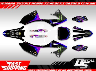 Yamaha YZ 125 250 2022-2026 Thick Vinyl Durable Graphics MX Decal Kit Stickers