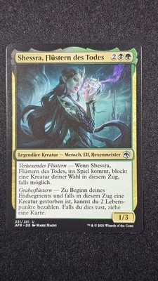 MAGIC MTG - Shessra, Flüstern des Todes - AFR 231/281 - Forgotten Realms - TOP