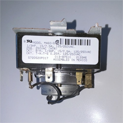 #ad M460 G Washer Dryer Timer Electric Metal Multicolor 572D520P017 $35.00