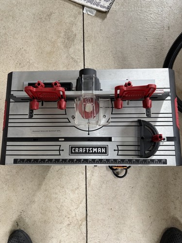 Craftsman Aluminum Router table Model Number 320.37596