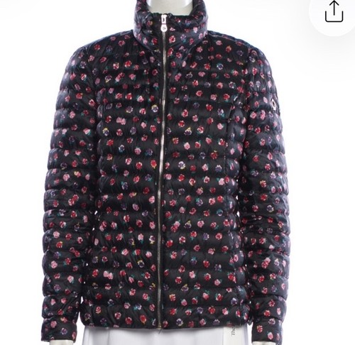 Kate Spade Packable Down Mini Roses Jacket Size M