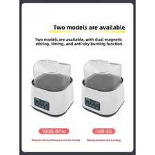 Hot Plate Magnetic Stirrer Water Bath Digital Heating Anti-Dry Lab Equipment