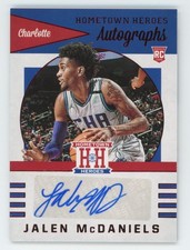 Jalen McDaniels 2019-20 Panini Chronicles Hometown Heroes RC Auto #HH-JMD