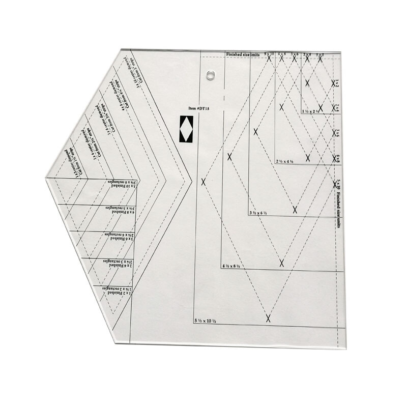 Square Squared Ruler Wing Clipper Quilting Tool Sewing Tools for ...