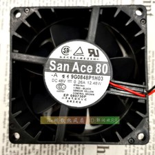 SANYO 9G0848P1H03 8038 48v 0.26A 8CM Chassis Cooling Industrial Fan Mute