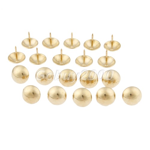 19mm Upholstery Nail Round Furniture Door Craft Jewelry Wood Box Sofa Decoration - Picture 14 of 14