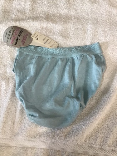 Maidenform Smooth And Stretchy Cotton & Lace Hipster Bikini Panties OSFA 4-7 USA - 第 6/8 張圖片