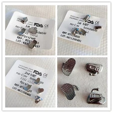 50Packs Dental Orthodontic 1st Molar Buccal Tube Roth/MBT 022/ 018 Bondable