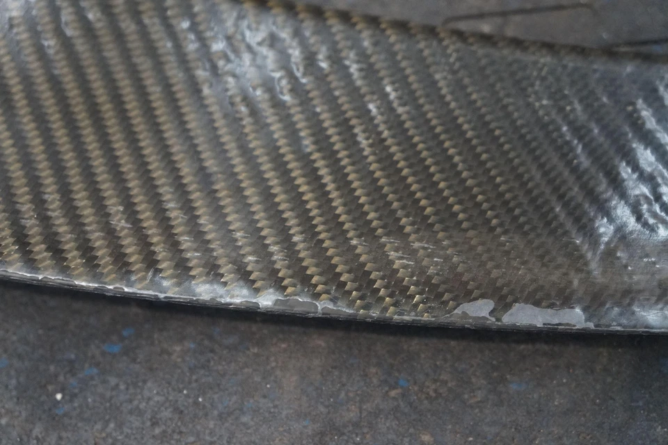 Tapa maletero trasero cubierta fibra carbono alerón panel alerón BMW X6M E71 2013 Foto 2 de 4