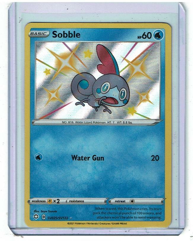 shiny sobble pokemon card Sobble - Shining Fates: Shiny Vault [HOLO]