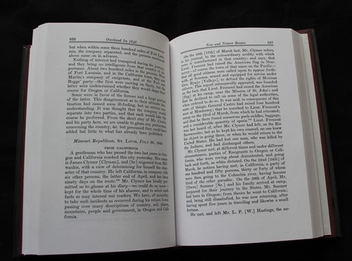 Overland in 1846 Dale Morgan 2 HB vols The California-Oregon Trail Diaries/Ltrs - Picture 10 of 13