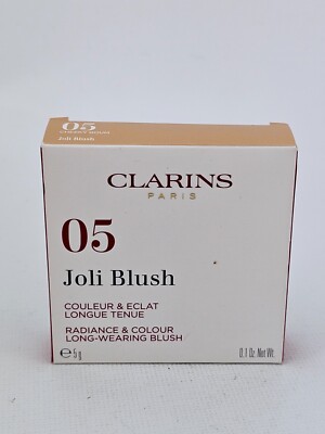 Clarins Joli Blush Radiance Color Long Wear Blush 05 Cheeky Boum 0.1 oz