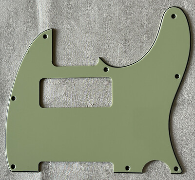 Custom For 62 Tele With P90 Pickup Guitar Pickguard 3-Ply Vintage Green
