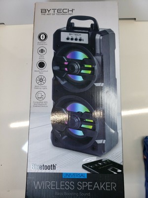 bytech universal wireless led speaker