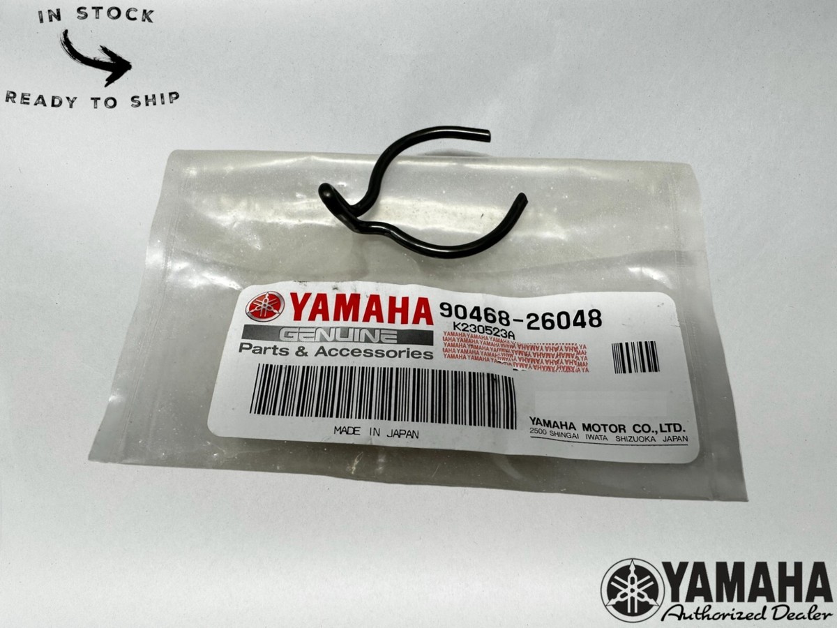 7tem Yamaha Genuine OEM Clip 90468-26048-00 | eBay