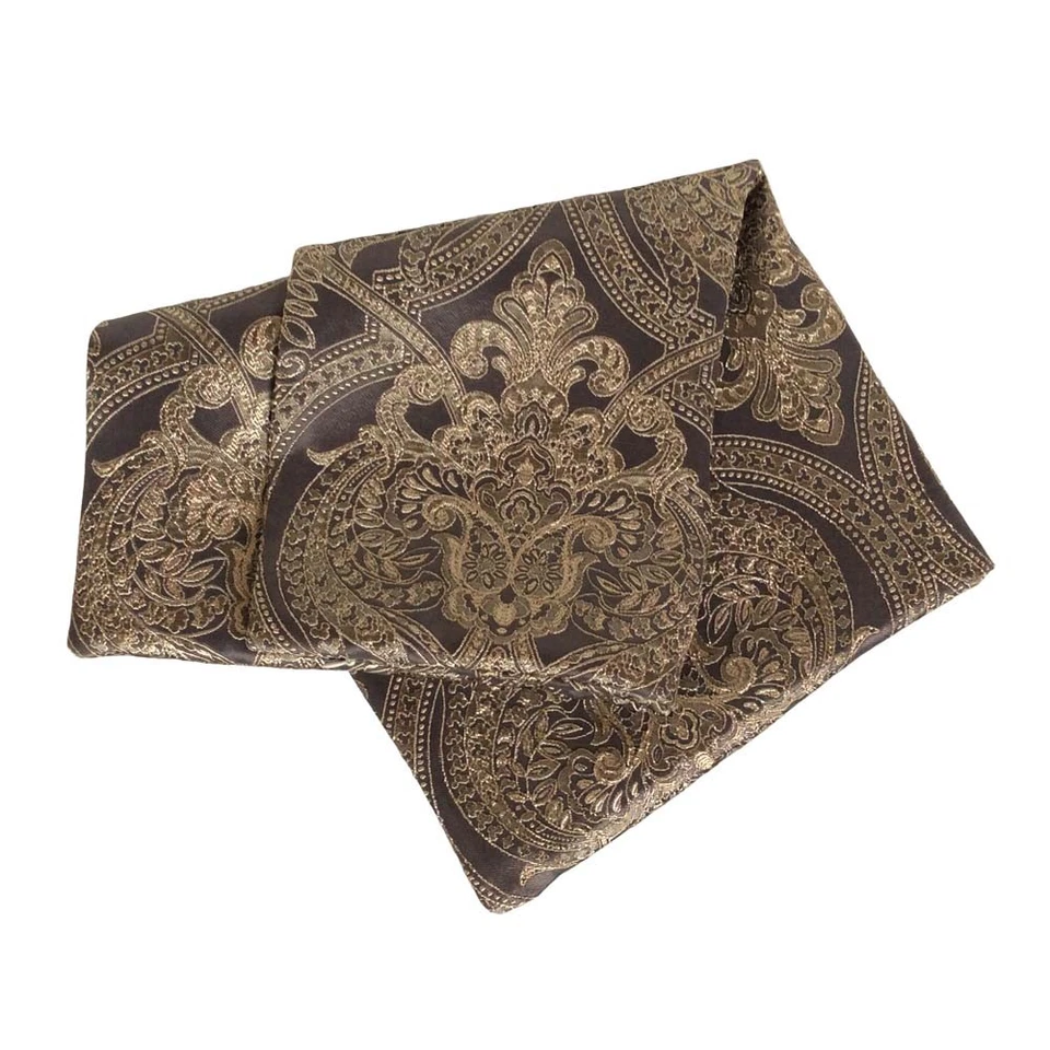 Damasco Floral Satinado Beige 18x18" Decorativo/Funda de Almohada/Funda de Cojín Foto 3 de 3