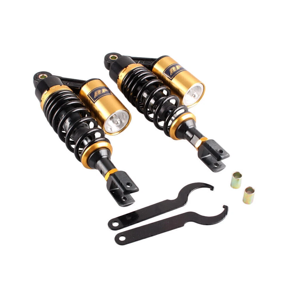 11" 280mm Air Shock Absorber For Yamaha Suzuki BMW Honda Scooters 150cc~750cc - Image 2 of 4
