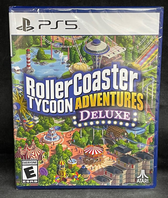 RollerCoaster Tycoon Adventures Deluxe (PS5 / Playstation 5) BRAND NEW