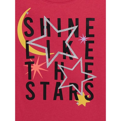 Girls 3Pc Wonder Nation 365Kids T-Shirts & Slim Denim Jeans Outfit Set Size 6-6X - Picture 5 of 8