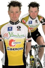 CYCLING cycling card GEOFFREY DEMEYERE team VLAANDEREN T interim 