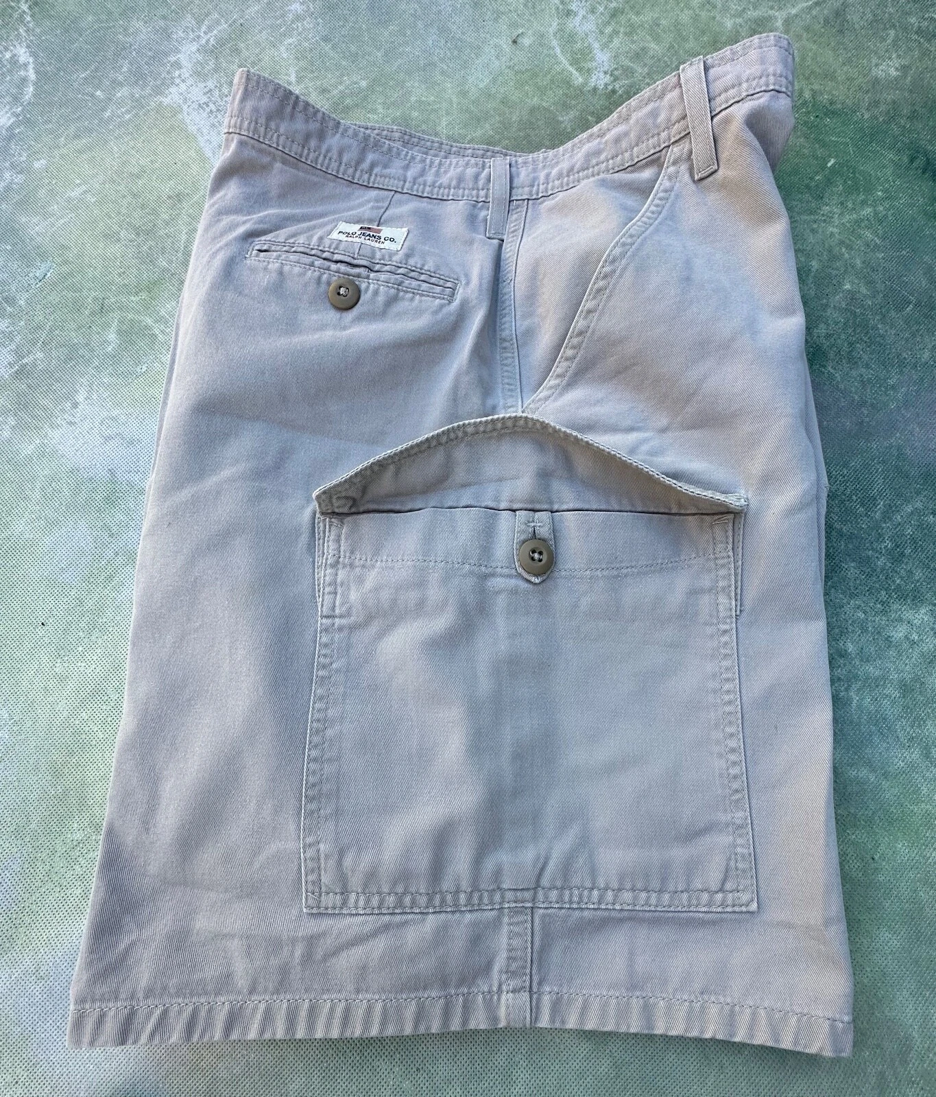 Vintage Polo By Ralph Lauren Men's Cargo Shorts Size 36.