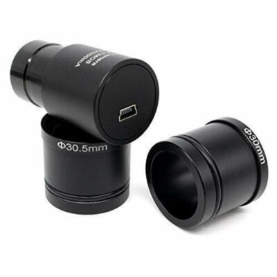 2.0MP USB Microscope Digital Electronic CMOS Eyepiece Video Camera with Adapter