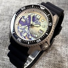 41mm Kanagawa Titanium 20ATM Sapphire Glass Full Luminous NH35A Auto Mens Watch