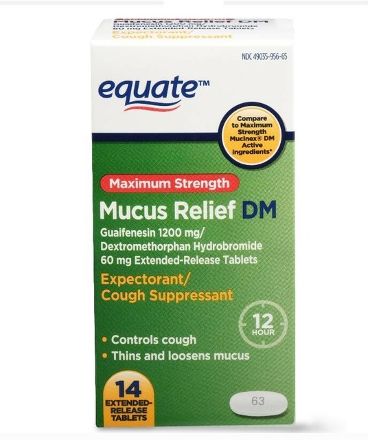 Walgreens Mucus Relief D Extended Release Tablets 36 Count For Sale Online Ebay