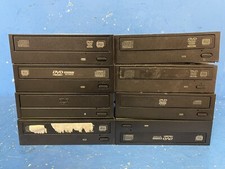 "LOT OF 8" HP / H-L DVD WRITER DVD/CD REWRITABLE DVD-ROM DVD WRITER MIX MODEL