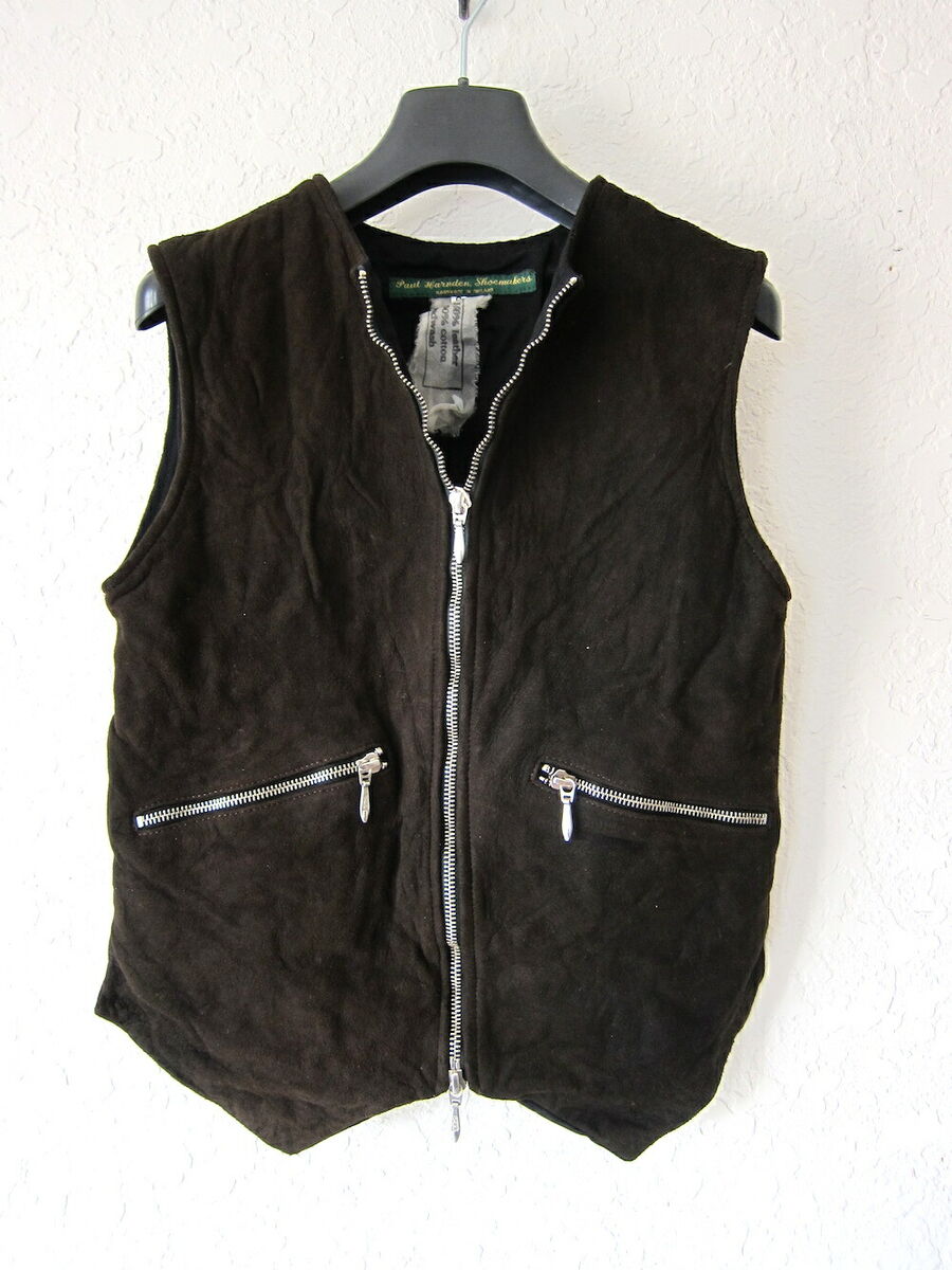 NWT* PAUL HARNDEN SHOEMAKERS WOMEN'S LEATHER JERKIN GILET NWT* PAUL HARNDEN SHOEMAKERS WOMEN'S LEATHER JERKIN GILET