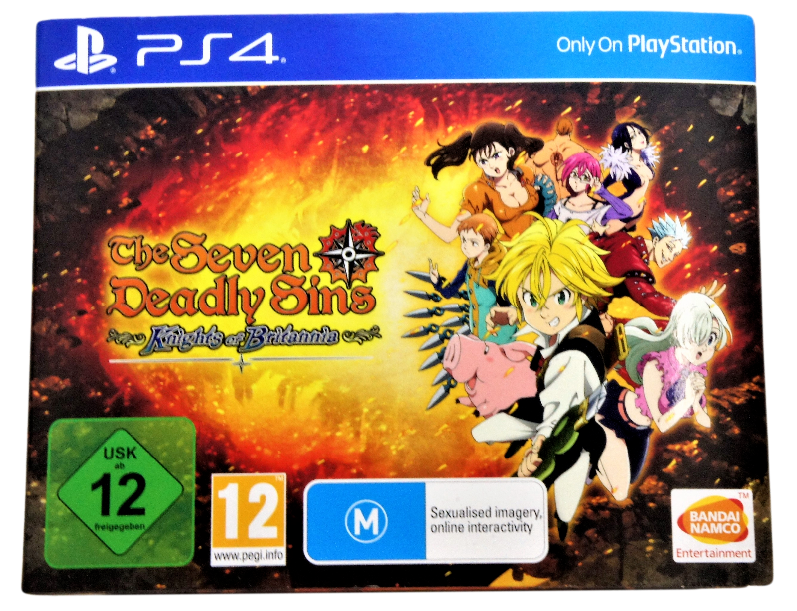 undskylde skuespillerinde forælder The Seven Deadly Sins Knights of Britannia Collector's Edition Sony PS4 |  eBay