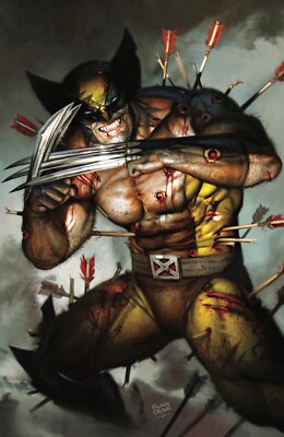    X DEATHS OF WOLVERINE #1 RYAN BROWN 616 Virgin Variant LTD 1000