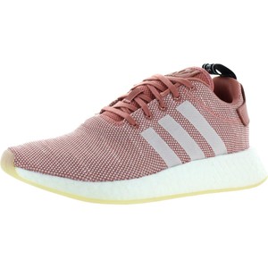 pink knit sneakers