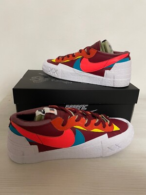 EU Größe 43 - Nike Blazer x sacai x KAWS Team Red