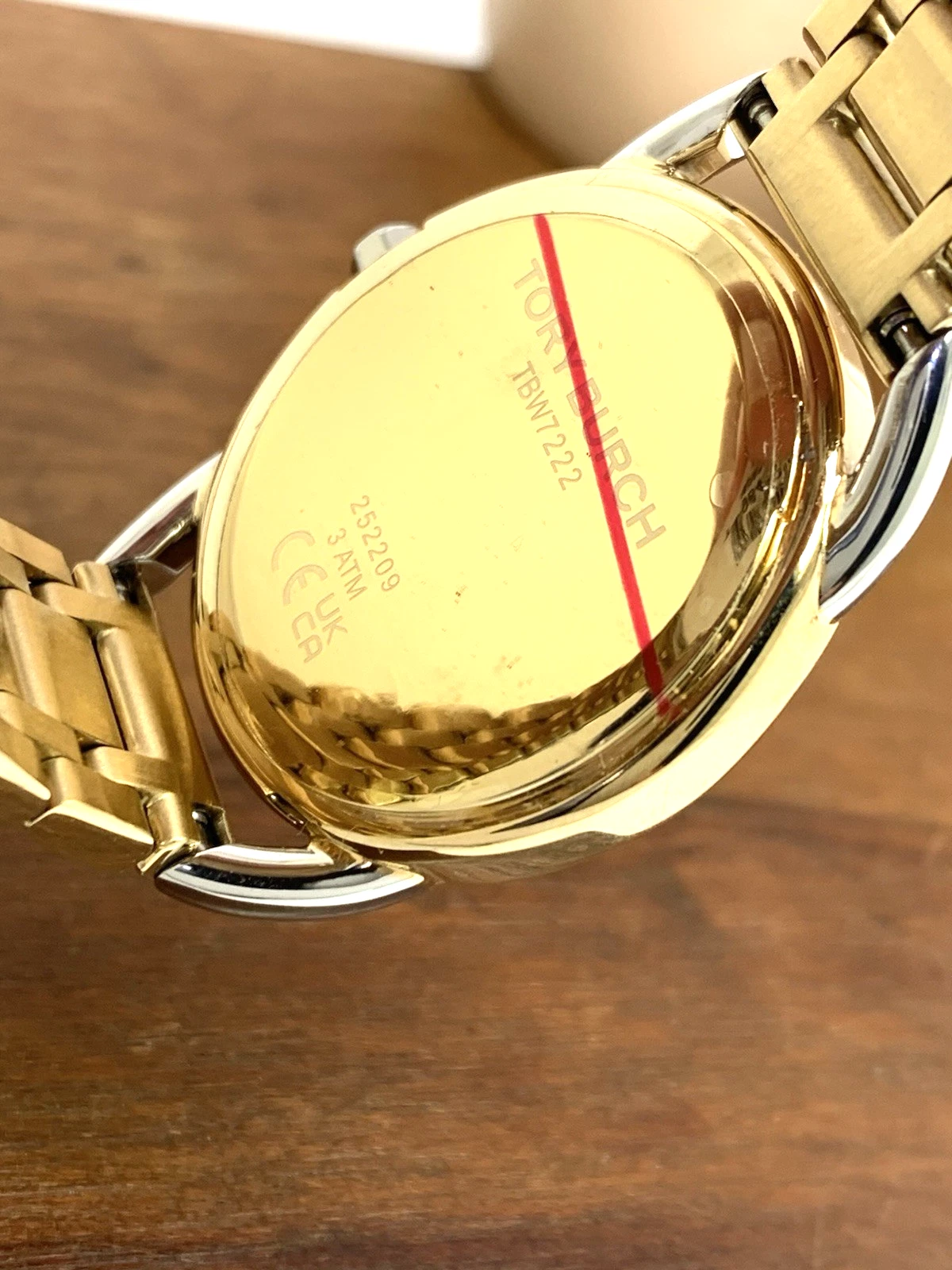 Orologio Donna Tory Burch TBW7222 Miller Quarzo Quadrante Crema Acciaio Bicolore 32mm