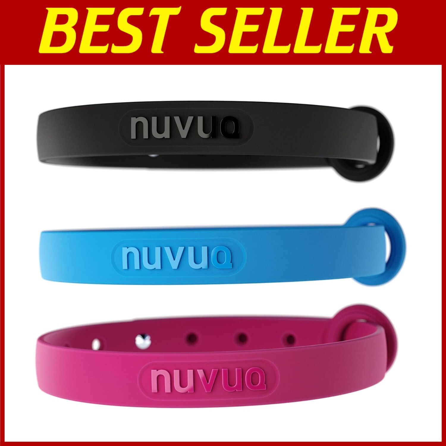 Soft Breakaway Cat Collar Bundle - Safe Non-Fraying Lightweight for Kittens