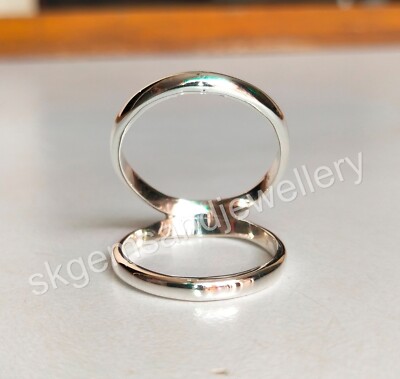 925 Silver Swan Neck Splint Arthritis Knuckle Ring For DIP or PIP