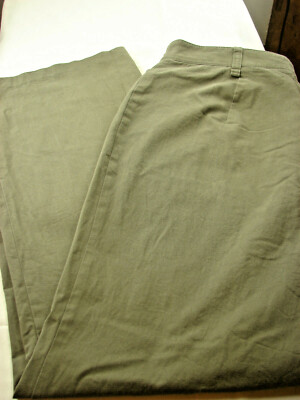 Basler Black Label  Woman s Pants Size 18 ( Actual 34X31 ) Olive Green 