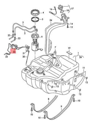 NEW VW TOURAN 1T3 EXTRACTION UNIT WITH METERING PUMP 1T0201607S GENUINE