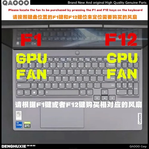 FN5X FN5Y ASUS ZenBook Flip 15 OLED UX564P UX564PH UX564EI Q528E CPU-Lüfter FAN - Bild 4 von 6