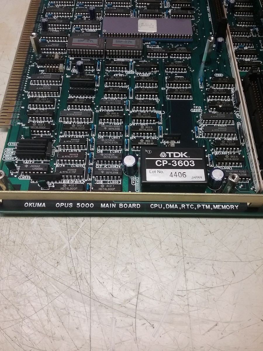 OKUMA OPUS 5000 MAIN BOARD_E4809-045-035-C_E4809-032-473